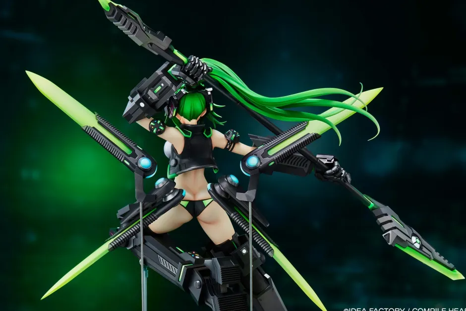Hyperdimension Neptunia VII Next Green 1/7 Scale Figure New