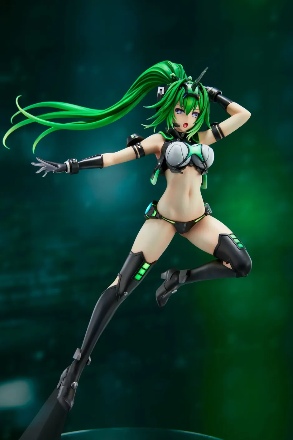 Hyperdimension Neptunia VII Next Green 1/7 Scale Figure New