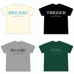 Tops>IDOLiSH7 the Movie LIVE 4bit BEYOND THE PERiOD Big Silhouette T-Shirt Collection