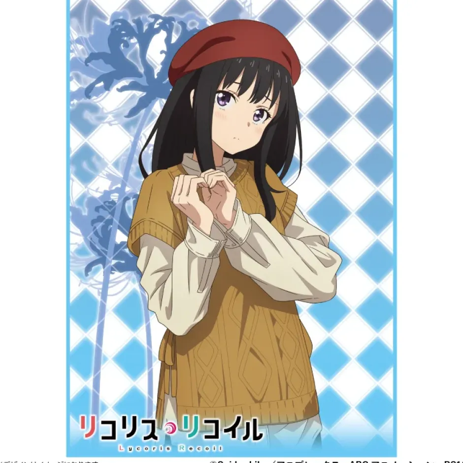 Cards>Illustration Card Sleeves NT Lycoris Recoil Chisato Nishikigi