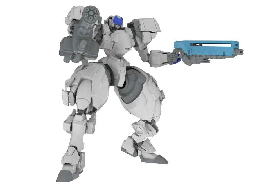 5inch Mechanism Powerdolls 2 X-4+C (PDF-C701) Armored Assault Infantry 1/48 Scale Plastic Model Kit (Re-run) Best