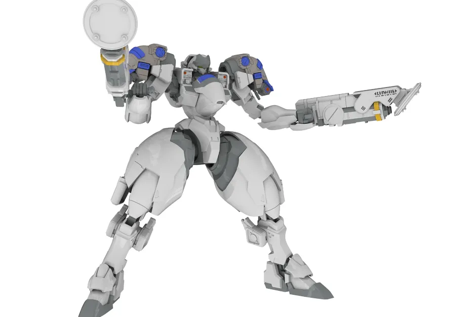 Plastic Models>5inch Mechanism Powerdolls 2 X-4RR (PDFR-R807) Armored Search Infantry 1/48 Scale Plastic Model Kit (Re-run)