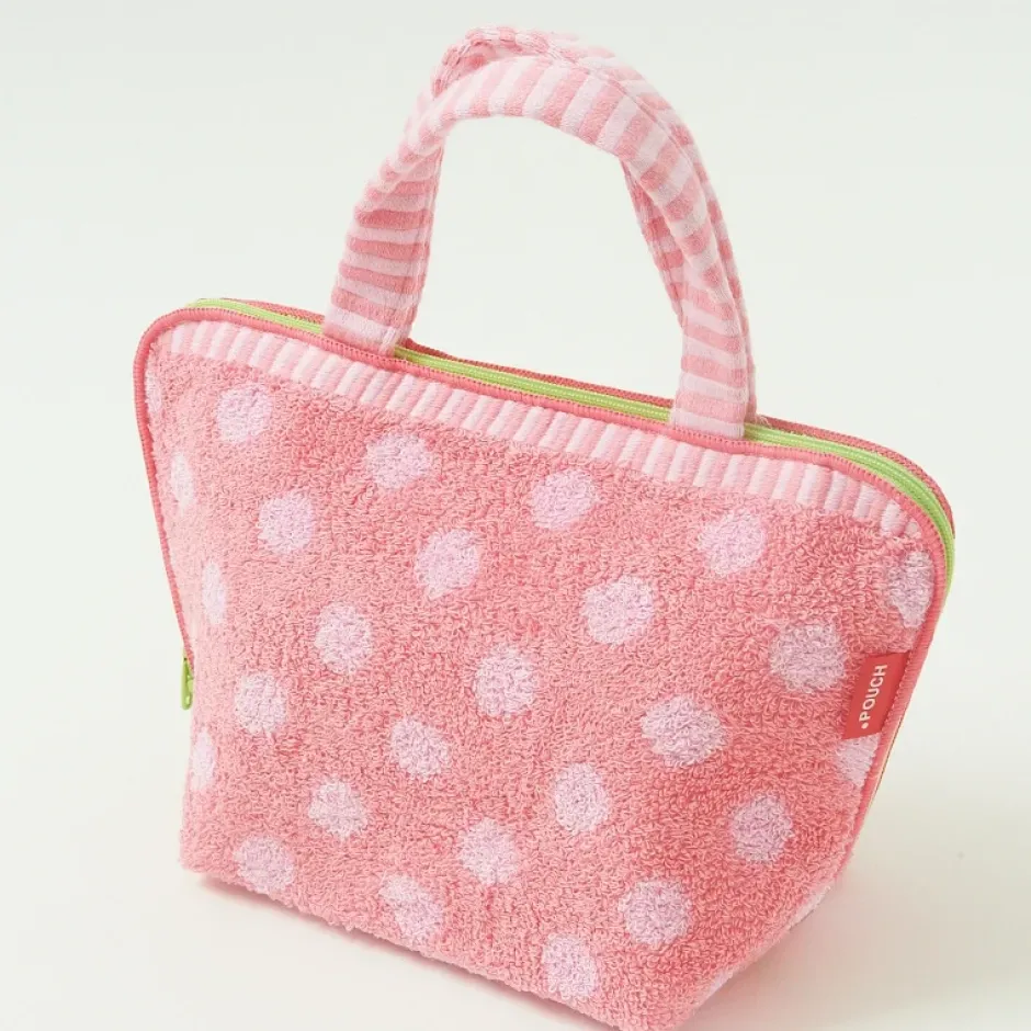 Bento Containers>Insulated Dot Pouch Lunch Bag