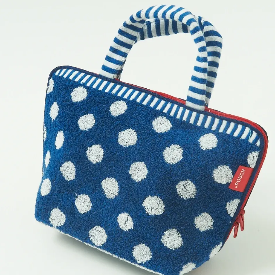 Bento Containers>Insulated Dot Pouch Lunch Bag