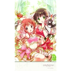 Home Decor|Tapestries>Is the Order a Rabbit? Bloom Noren Chiya & Megu