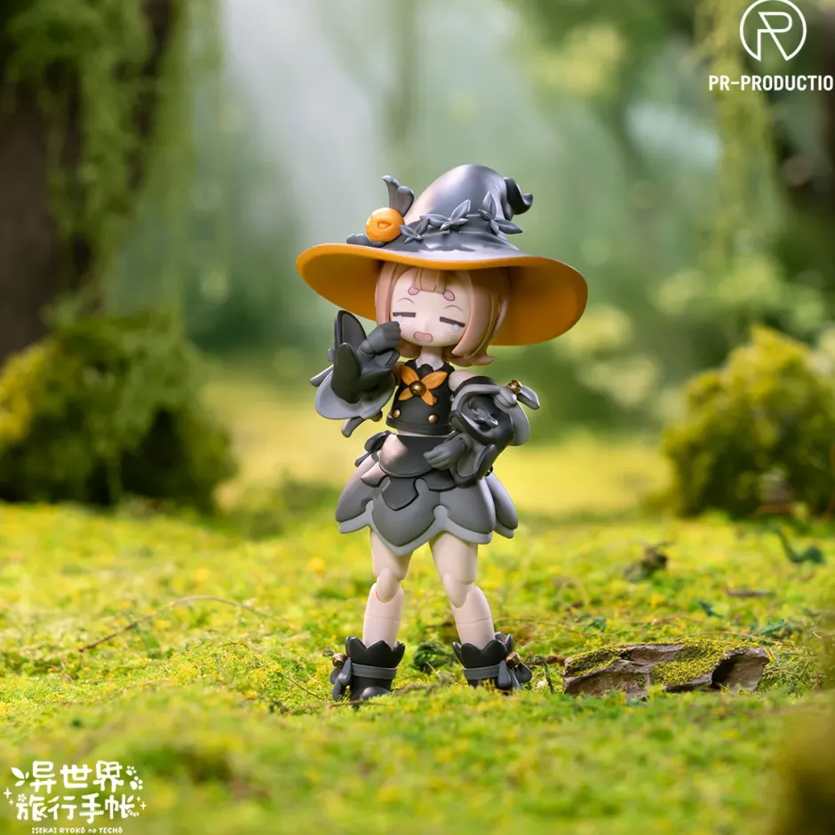 Plastic Models|Bishoujo Figures>Isekai Ryoko no Techo Series 02 Rookie Witch Mars Stoker Plastic Model Kit