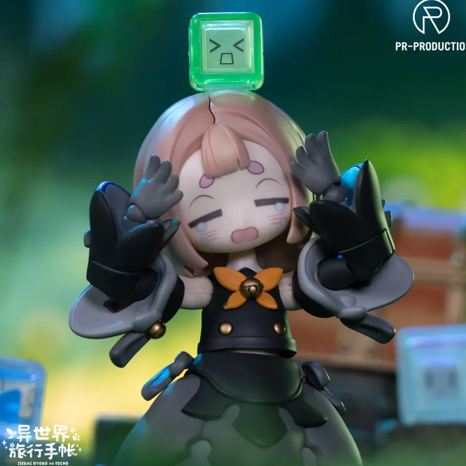 Plastic Models|Bishoujo Figures>Isekai Ryoko no Techo Series 02 Rookie Witch Mars Stoker Plastic Model Kit