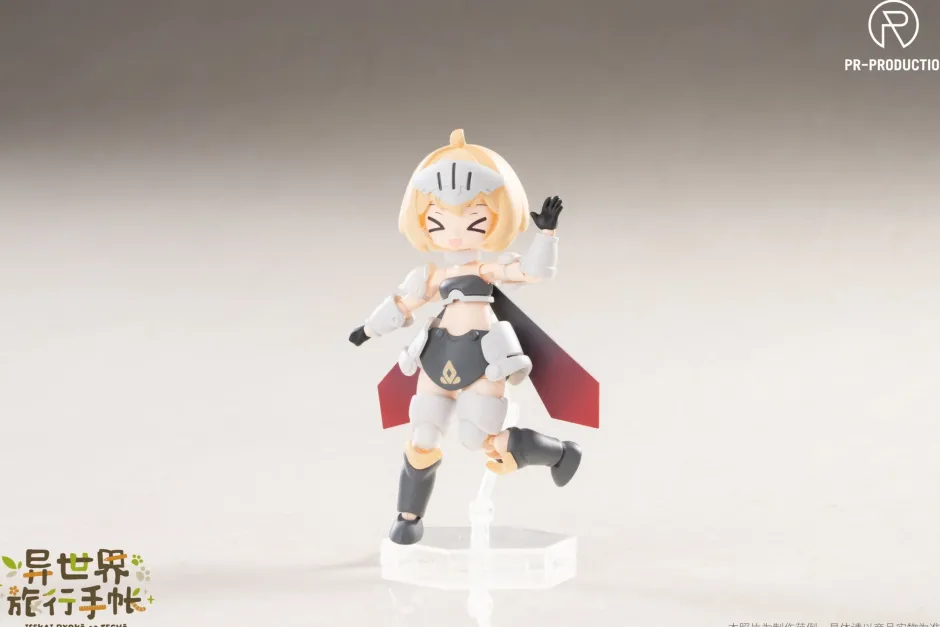 Isekai Ryoko no Techo Series 01 Rookie Warrior Renee Brown Plastic Model Kit