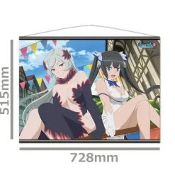 Tapestries>Is It Wrong to Try to Pick Up Girls in a Dungeon? V B2 Tapestry Hestia & Freya