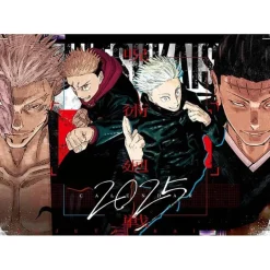 Jujutsu Kaisen 2025 Large Comic Calendar Outlet