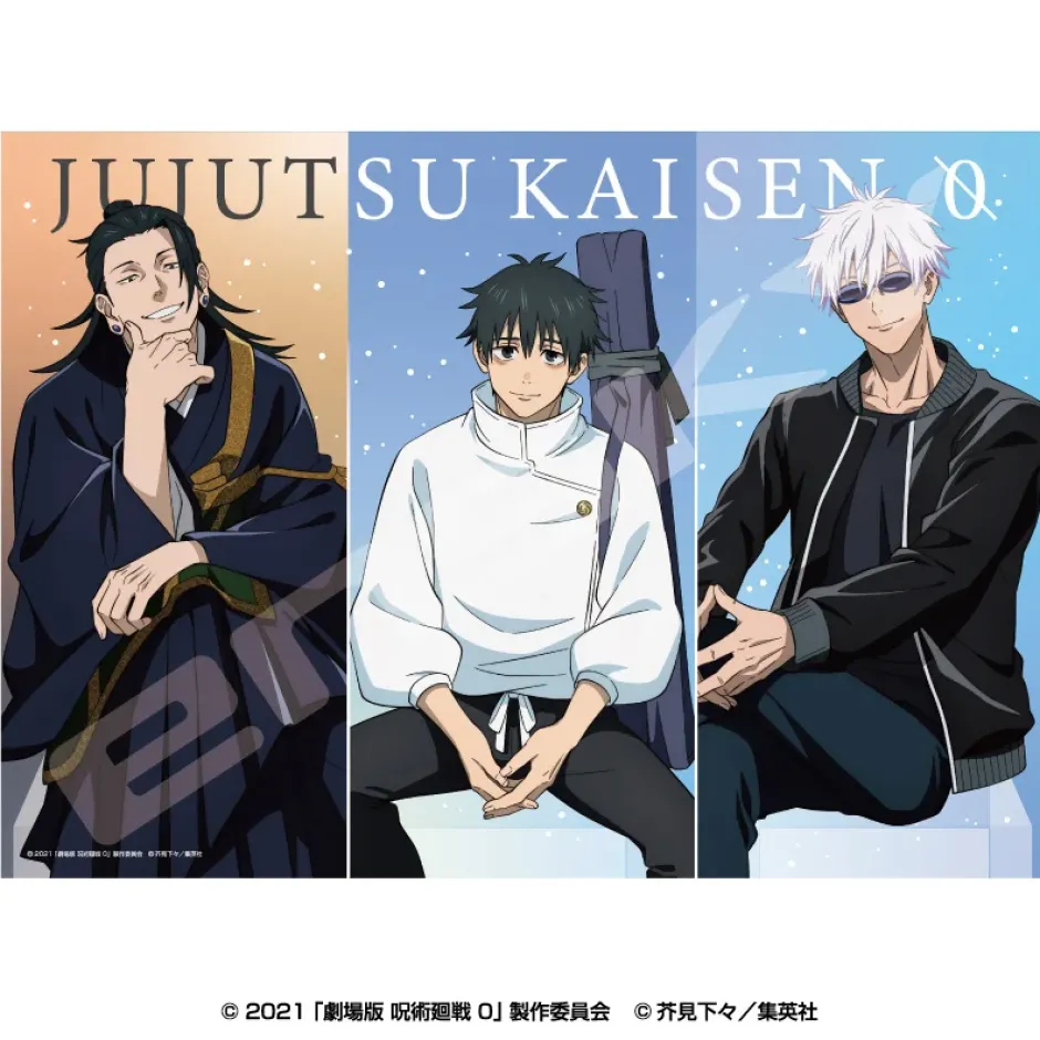 Games>Jujutsu Kaisen 0: The Movie 500-Piece Holo Kira Jigsaw Puzzle Okkotsu & Gojo & Geto