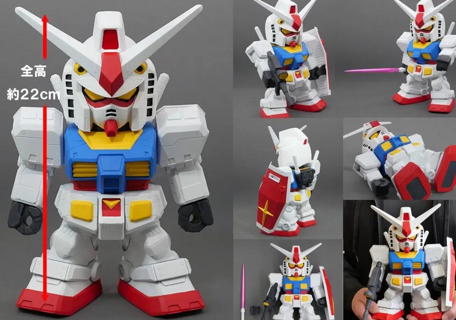 Jumbo Soft Vinyl Figure SD SD Gundam RX-78-2 Gundam (Re-run) Outlet
