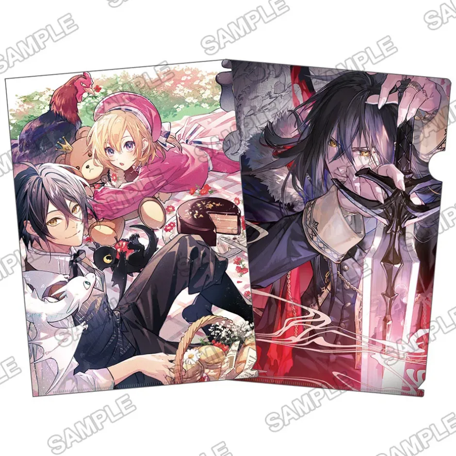 Other Stationery>Kadokawa Beans Bunko 23rd Anniversary Celebration The Do-Over Damsel Conquers the Dragon Emperor Clear File Set