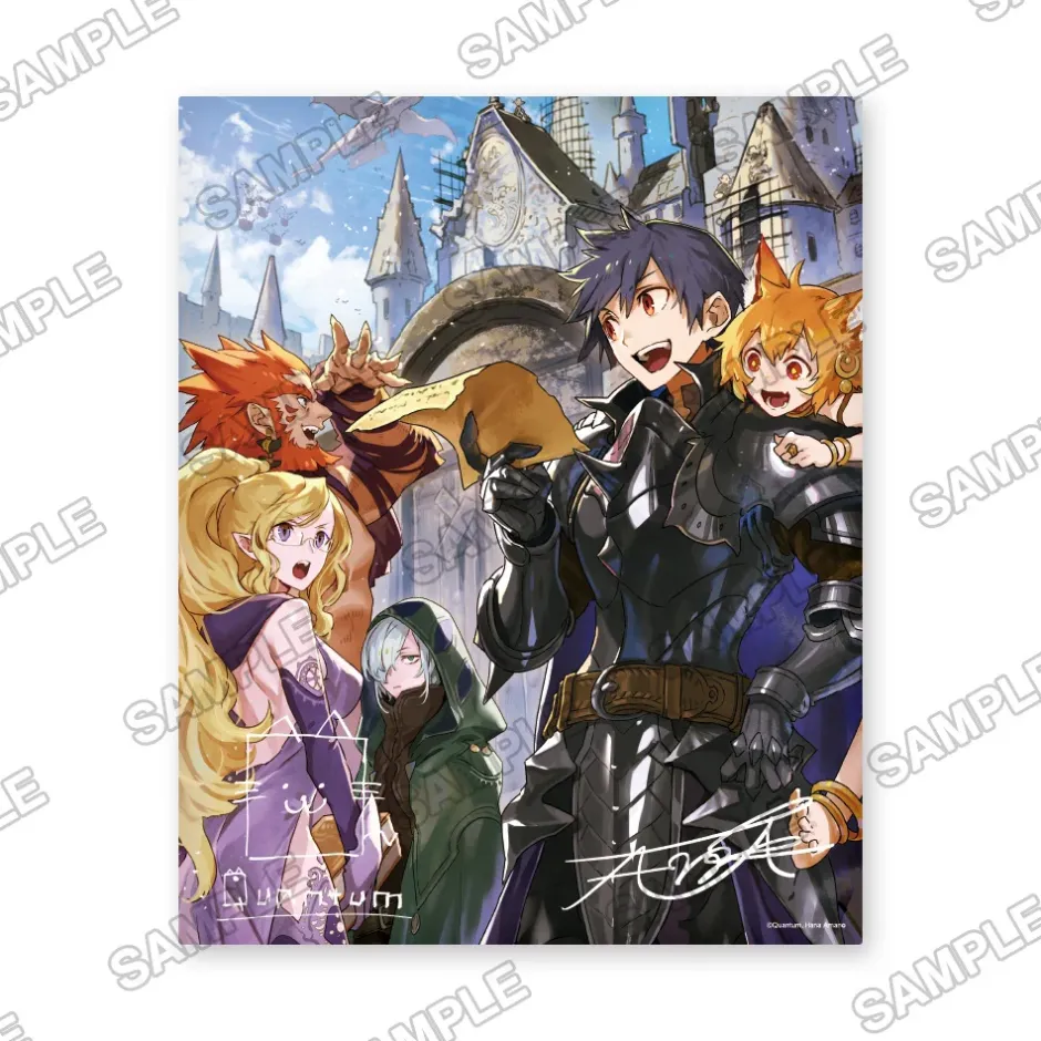 Art Canvas Boards>Kadokawa Books I'm Quitting Heroing: Next Gig is at the Demon Queen's Castle F3-Size Canvas Art