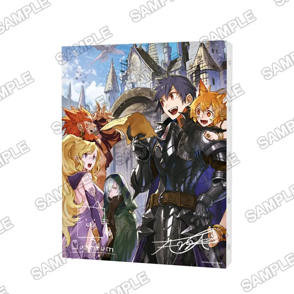 Art Canvas Boards>Kadokawa Books I'm Quitting Heroing: Next Gig is at the Demon Queen's Castle F3-Size Canvas Art