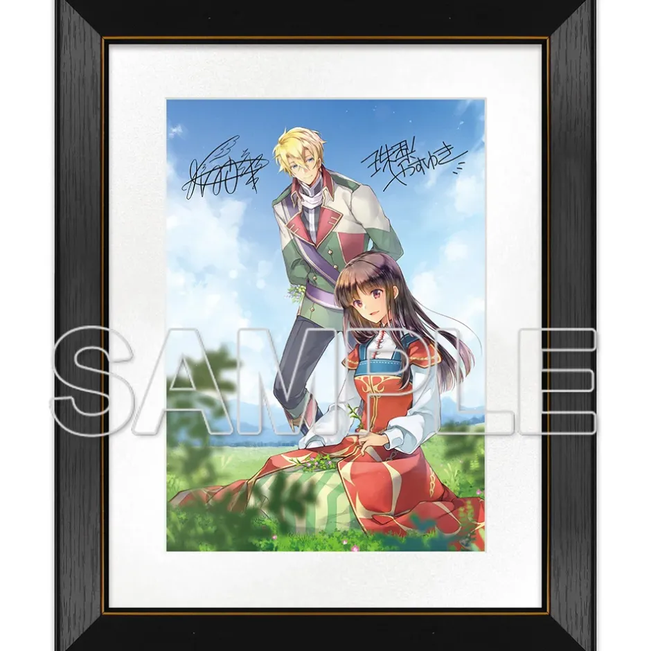 KADOKAWA BOOKS 8th Anniversary The Saint's Magic Power Is Omnipotent Chara-fine Graphic with Replica Signature
