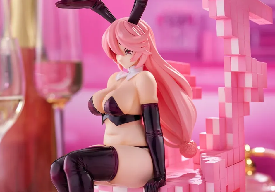 Bishoujo Figures|Scale Figures>Kafun Illustration Trick Bunnies Sitting Bunny 1/7 Scale Figure