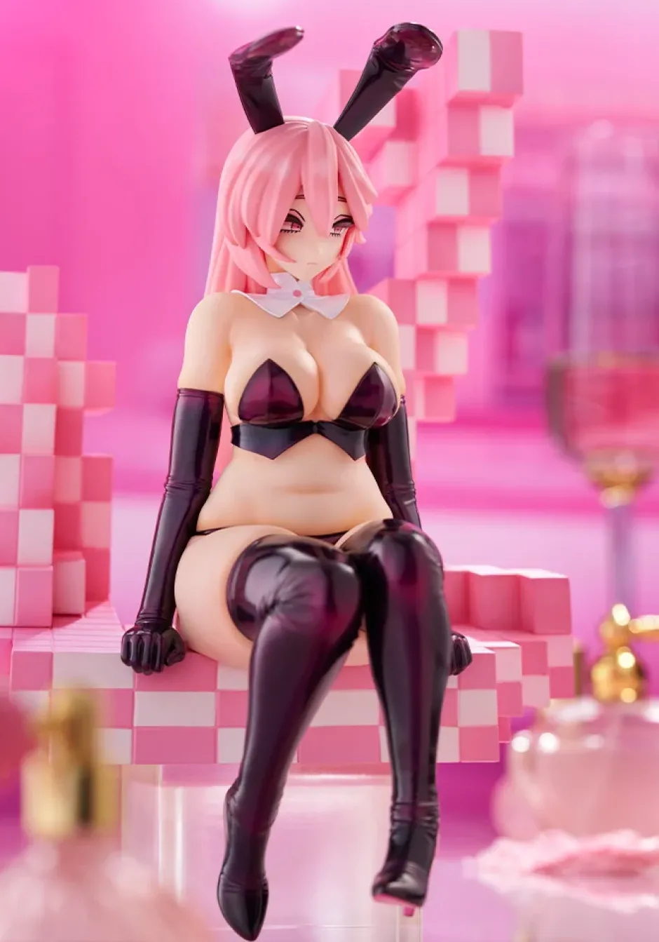 Bishoujo Figures|Scale Figures>Kafun Illustration Trick Bunnies Sitting Bunny 1/7 Scale Figure