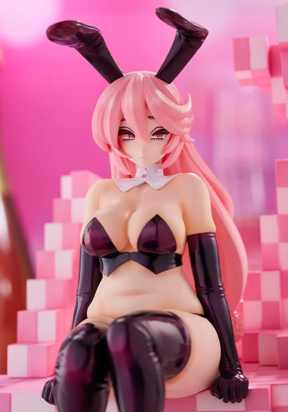 Bishoujo Figures|Scale Figures>Kafun Illustration Trick Bunnies Sitting Bunny 1/7 Scale Figure