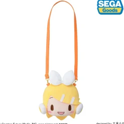 Bags & Wallets|Medium Plushies>Kagamine Rin Fuwa Petit Face Shoulder Bag M