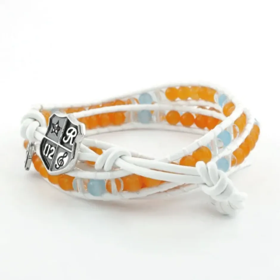 Jewelry & Hair Accessories>Kagamine Rin Leather Wrap Bracelet