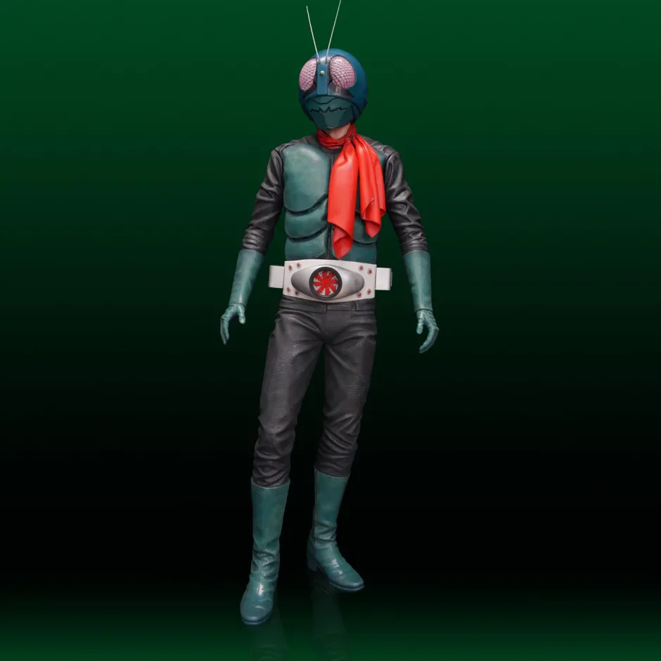 Soft Vinyl Figures>Kamen Rider 1 Mega Size Soft Vinyl Garage Kit Reprint Edition (Re-run)