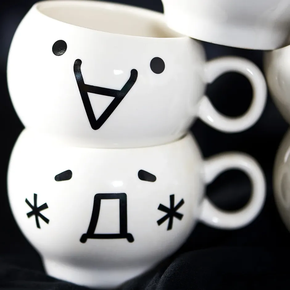 Kaomoji-kun Mugs Hot