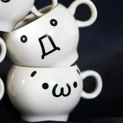 Kaomoji-kun Mugs Hot