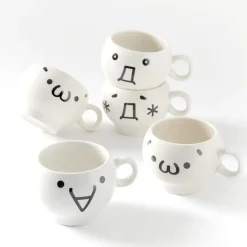 Kaomoji-kun Mugs Hot