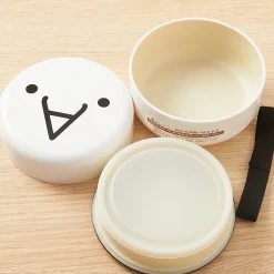 Kaomoji-kun Two-Tier Bento Boxes Best