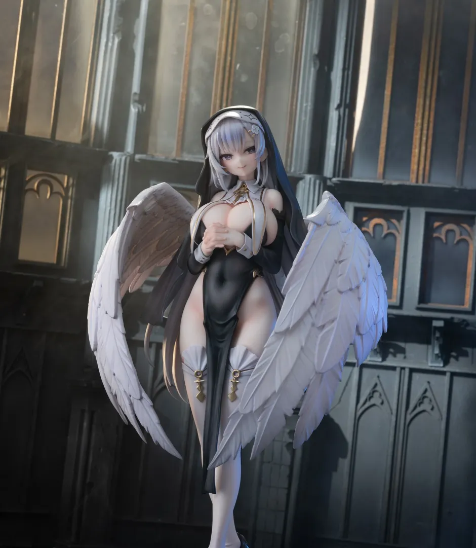 Kawa Design Simao Illustration Angel Sister Holy Wing Deluxe Edition 1/6 Scale Figure New