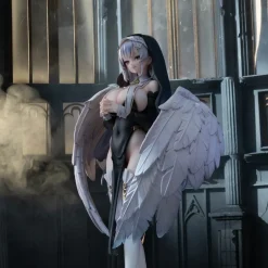 Kawa Design Simao Illustration Angel Sister Holy Wing Deluxe Edition 1/6 Scale Figure New