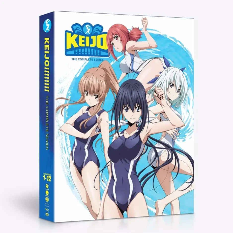 Anime Dvd/Blu-Ray>Keijo!!!!!!!!: The Complete Series Limited Edition Blu-ray/DVD Combo Pack