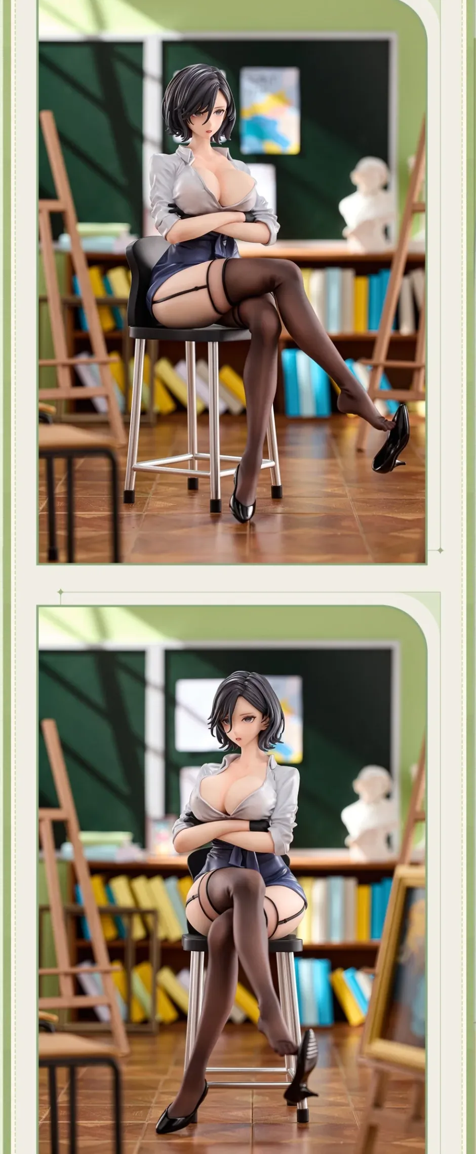 Bishoujo Figures|Scale Figures>Kesoshirou Illustration After-School Art Instruction - Rumi 1/6 Scale Figure