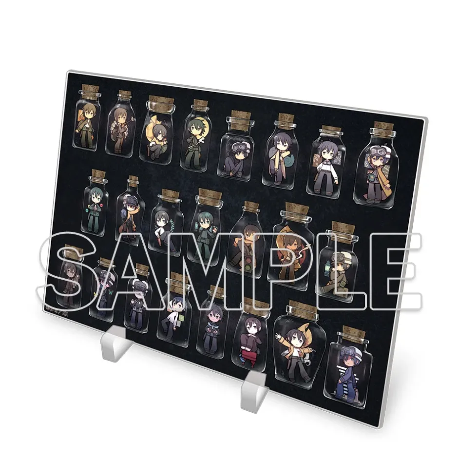 Acrylic Art Boards>Kino's Journey: The Beautiful World 25th Anniversary Acrylic Illustration Plate B Cover Illustrations