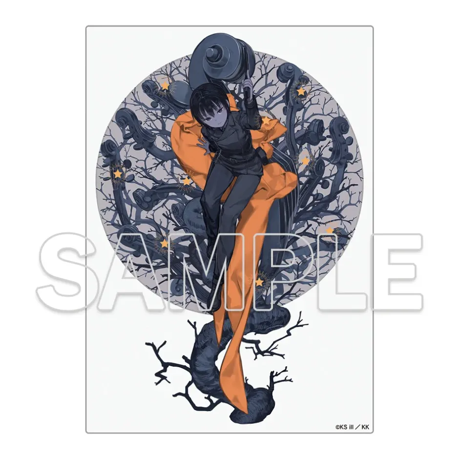 Acrylic Art Boards>Kino's Journey: The Beautiful World 25th Anniversary Acrylic Illustration Plate A Fiddlewood