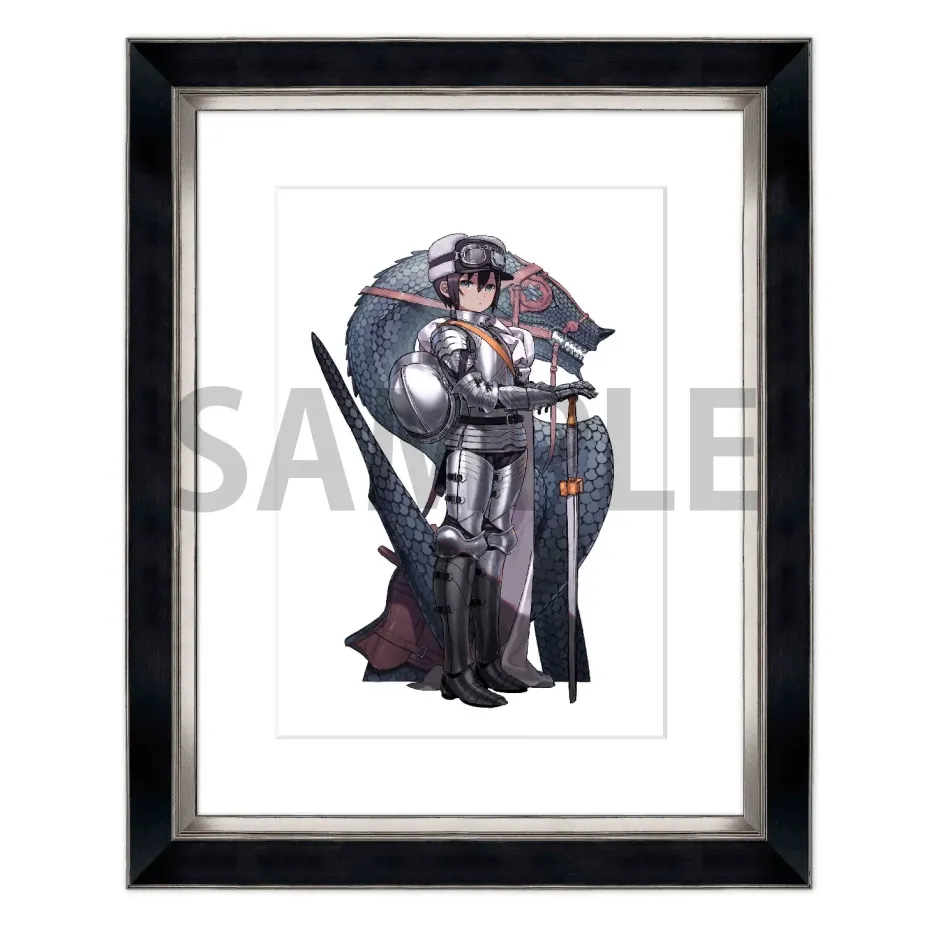 Kino's Journey: The Beautiful World 25th Anniversary A5 Chara Fine Graph A Knight Kino Online