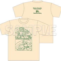 Tops>Kino's Journey: The Beautiful World 25th Anniversary T-Shirt C Knight Kino & Pilot Kino