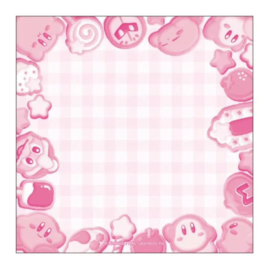 Kirby Super Star Square Memo Pad Online