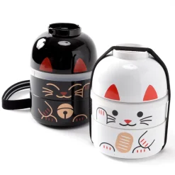 Kokeshi Maneki-Neko Bento Boxes New