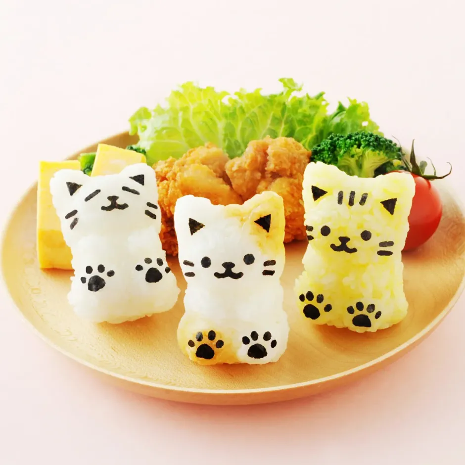 Komusubi Nyan Kitten Onigiri Tool Set Best
