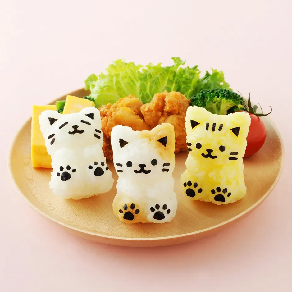 Komusubi Nyan Kitten Onigiri Tool Set Best