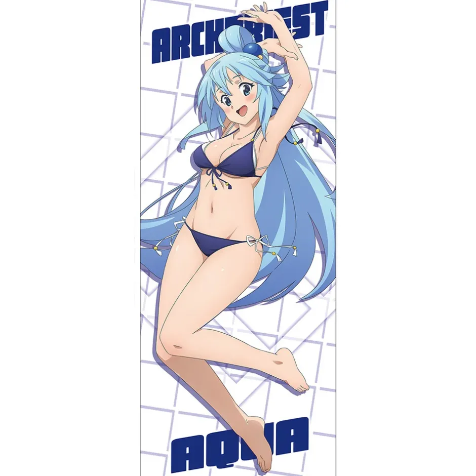 Towels>KonoSuba: God’s Blessing on This Wonderful World! 3 Hybrid Face Towel Aqua: Swimsuit Ver.