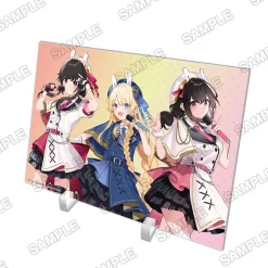 KonoSuba: God’s Blessing on This Wonderful World! A5 Acrylic Panel Megumin & Yunyun & Iris Hot