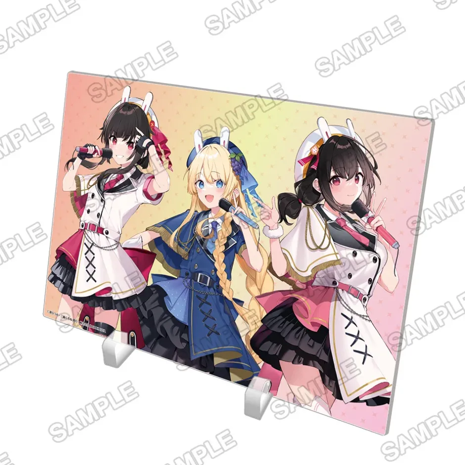 KonoSuba: God’s Blessing on This Wonderful World! A5 Acrylic Panel Megumin & Yunyun & Iris Hot
