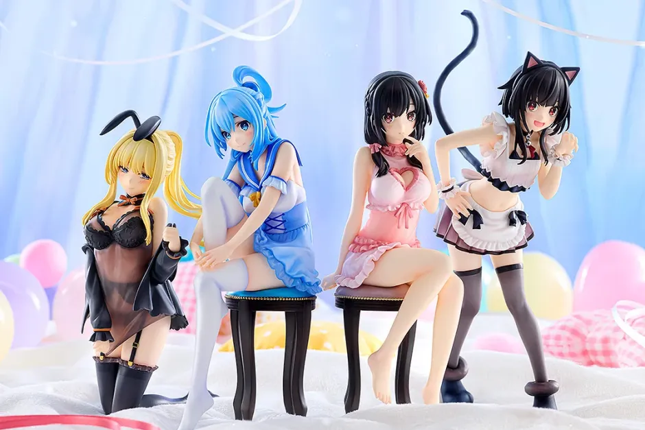 Bishoujo Figures>KonoSuba: God's Blessing on This Wonderful World! Yunyun: Light Novel Negligee Ver. Non-Scale Figure