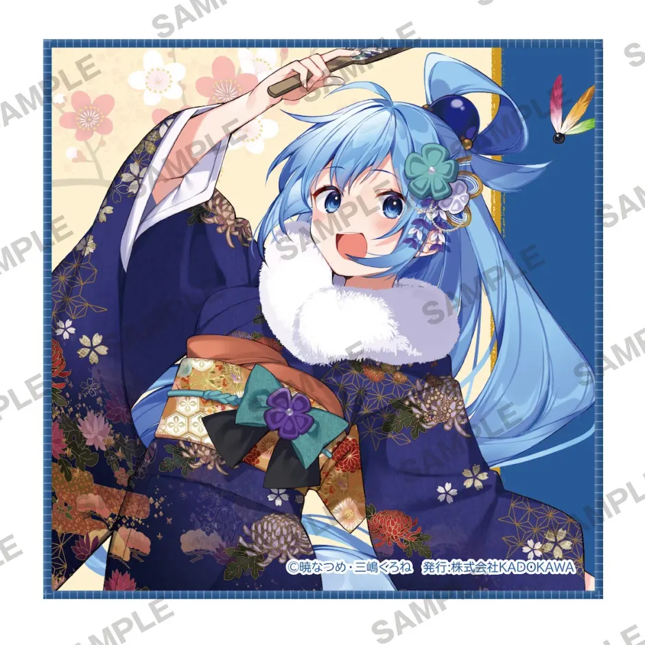 KonoSuba: God's Blessing on This Wonderful World! New Year’s Fair Microfiber Hand Towel Collection