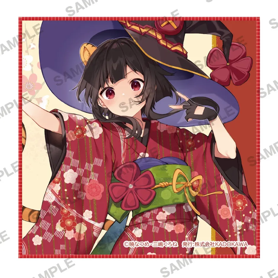 KonoSuba: God's Blessing on This Wonderful World! New Year’s Fair Microfiber Hand Towel Collection