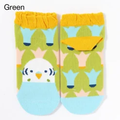 KOTORITACHI Budgerigar Printed Socks (Feather Pattern) Sale
