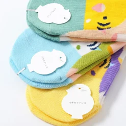 KOTORITACHI Budgerigar Printed Socks (Feather Pattern) Sale